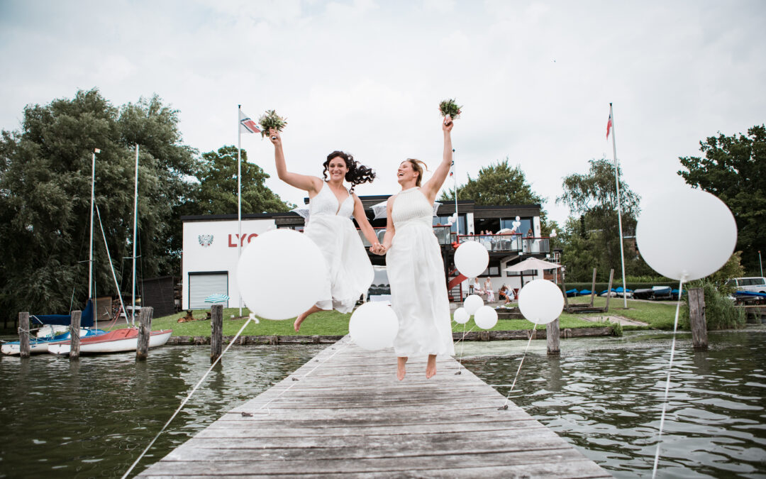 Catherina & Sophia im Yachtclub Lübeck